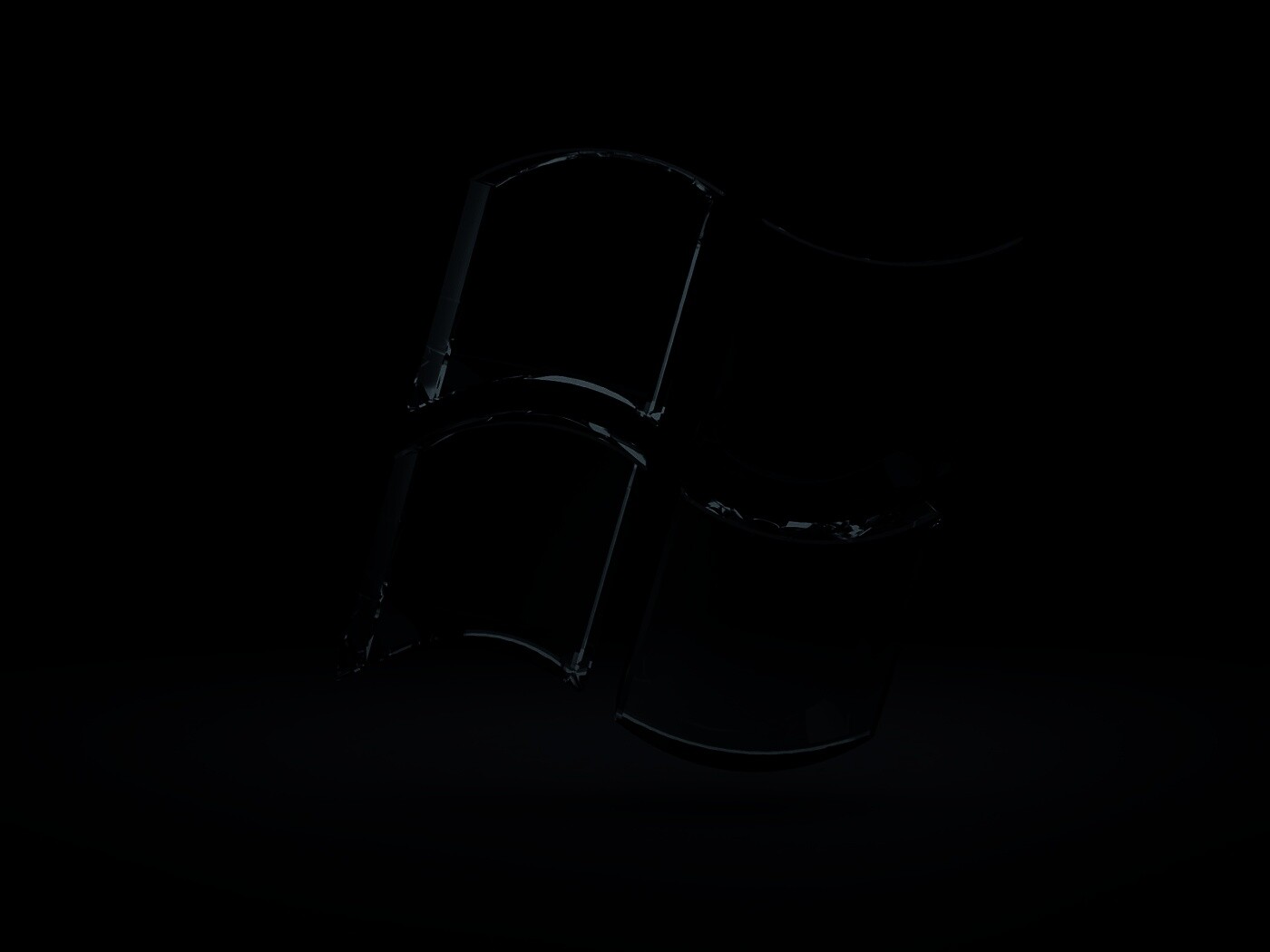 Логотип Windows из стекла обои