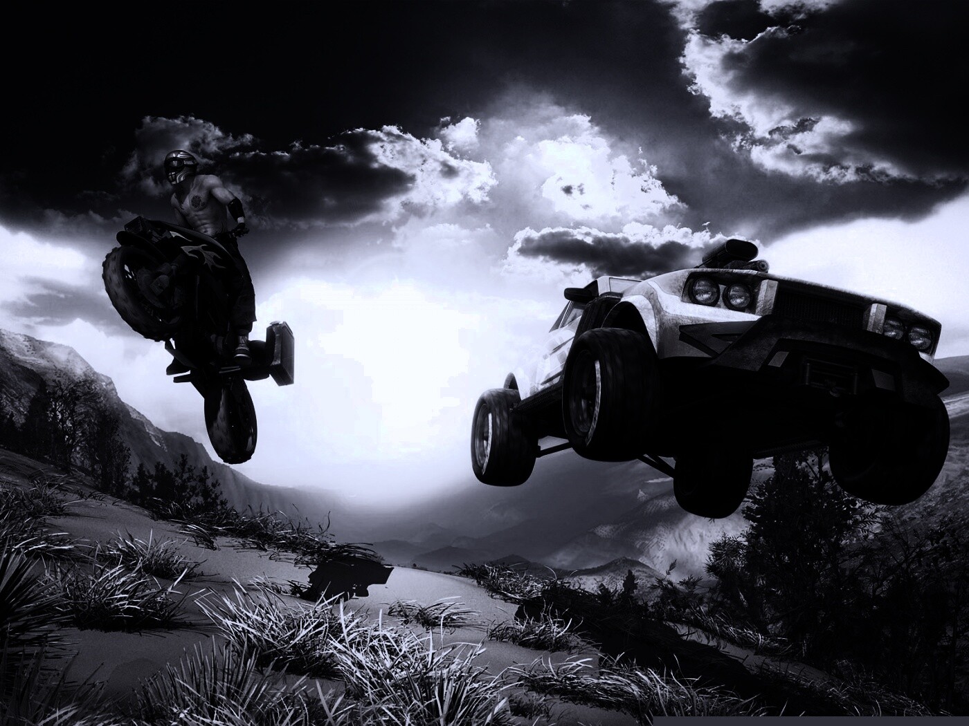 Гонки по пересеченной местности обои