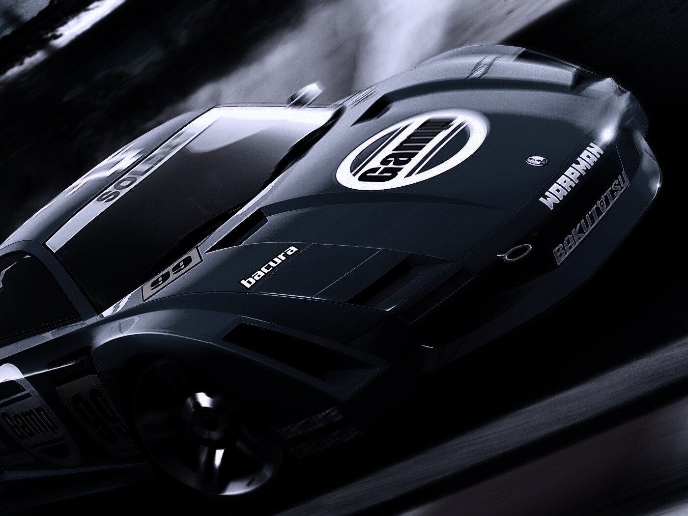 Гоночный автомобиль обои