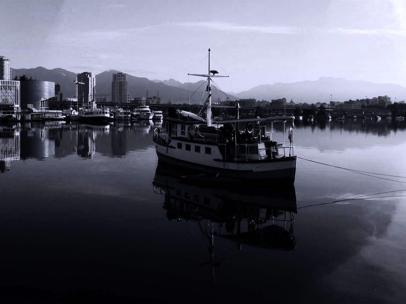 Городская панорама обои