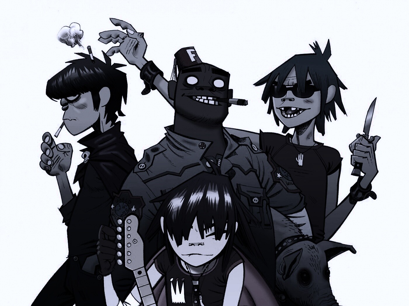 Gorillaz обои