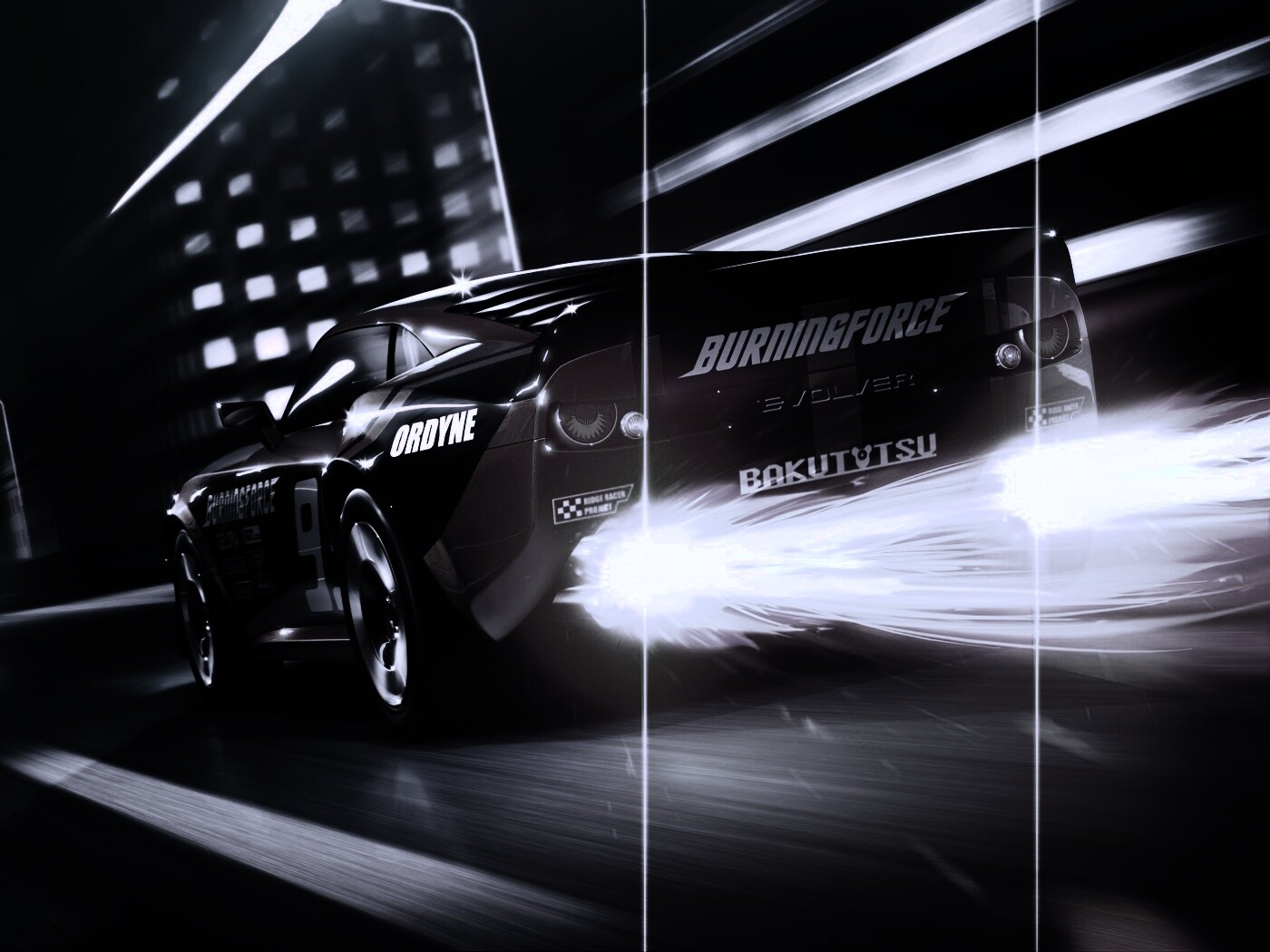 Ночное нитро обои