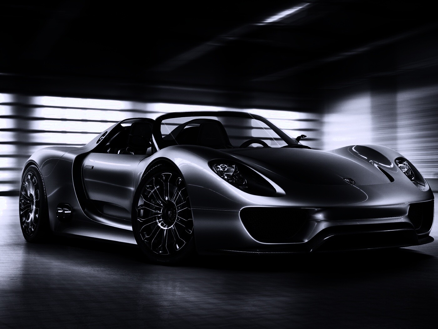 Porache 918 Spider обои