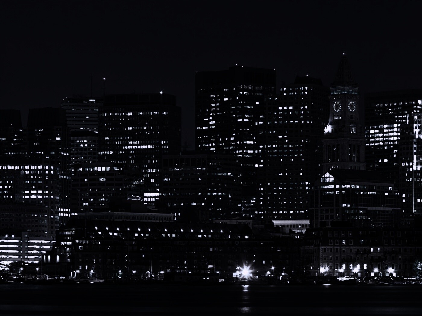 Панорама города обои