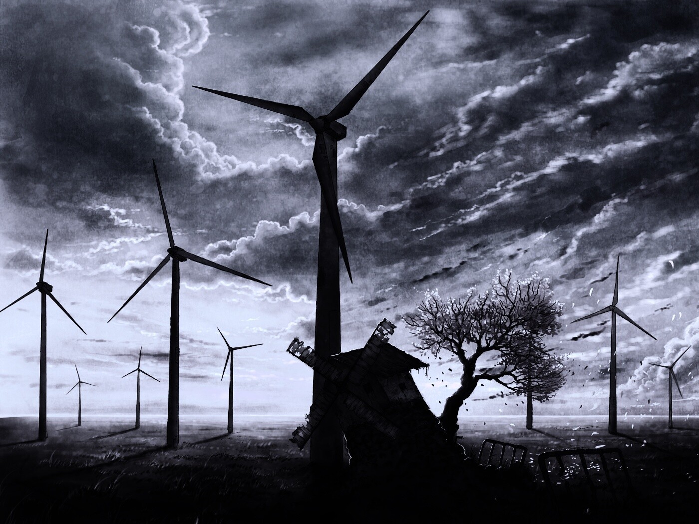 Безликий прогресс обои