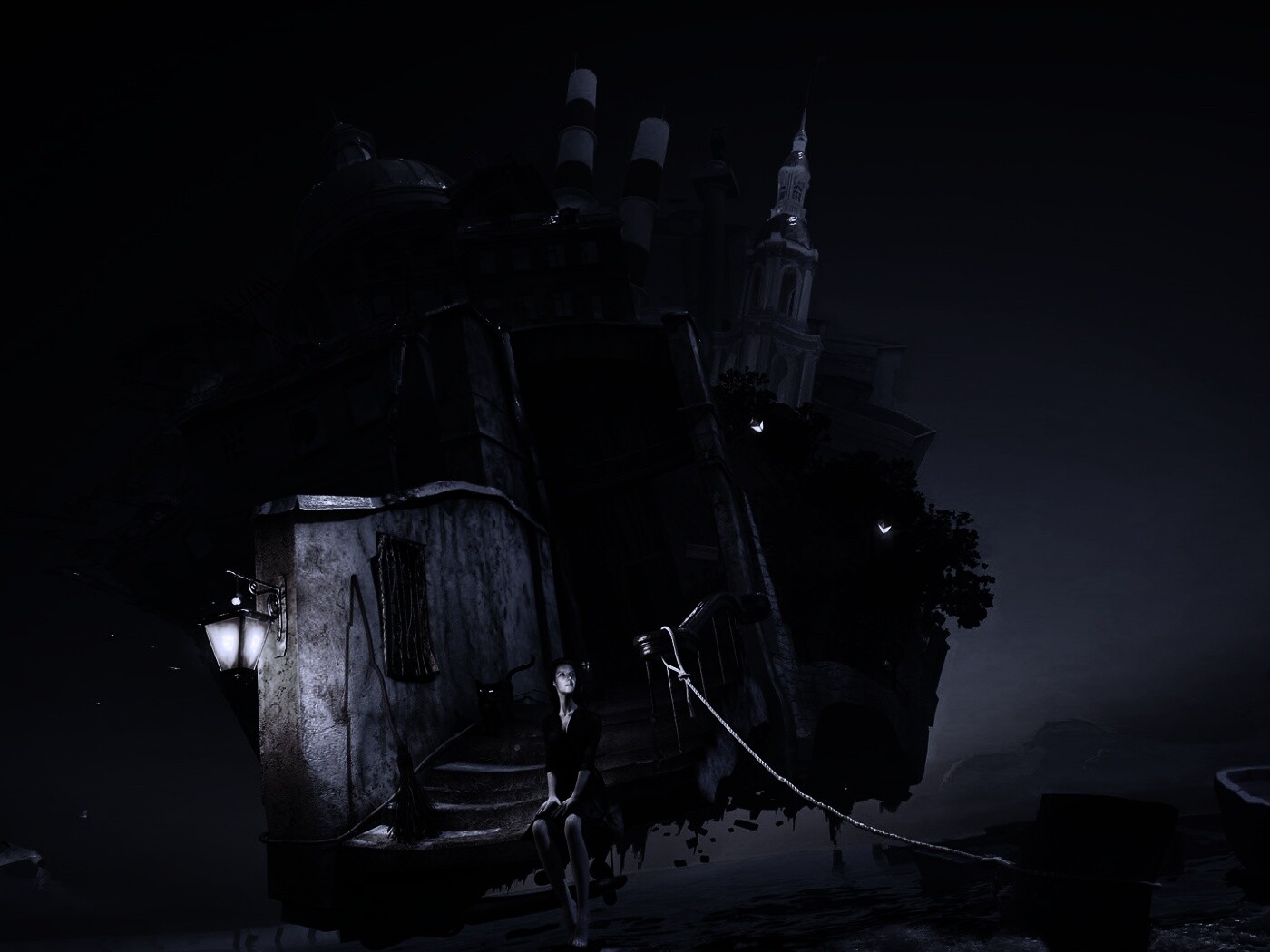 Мрачный Питер обои