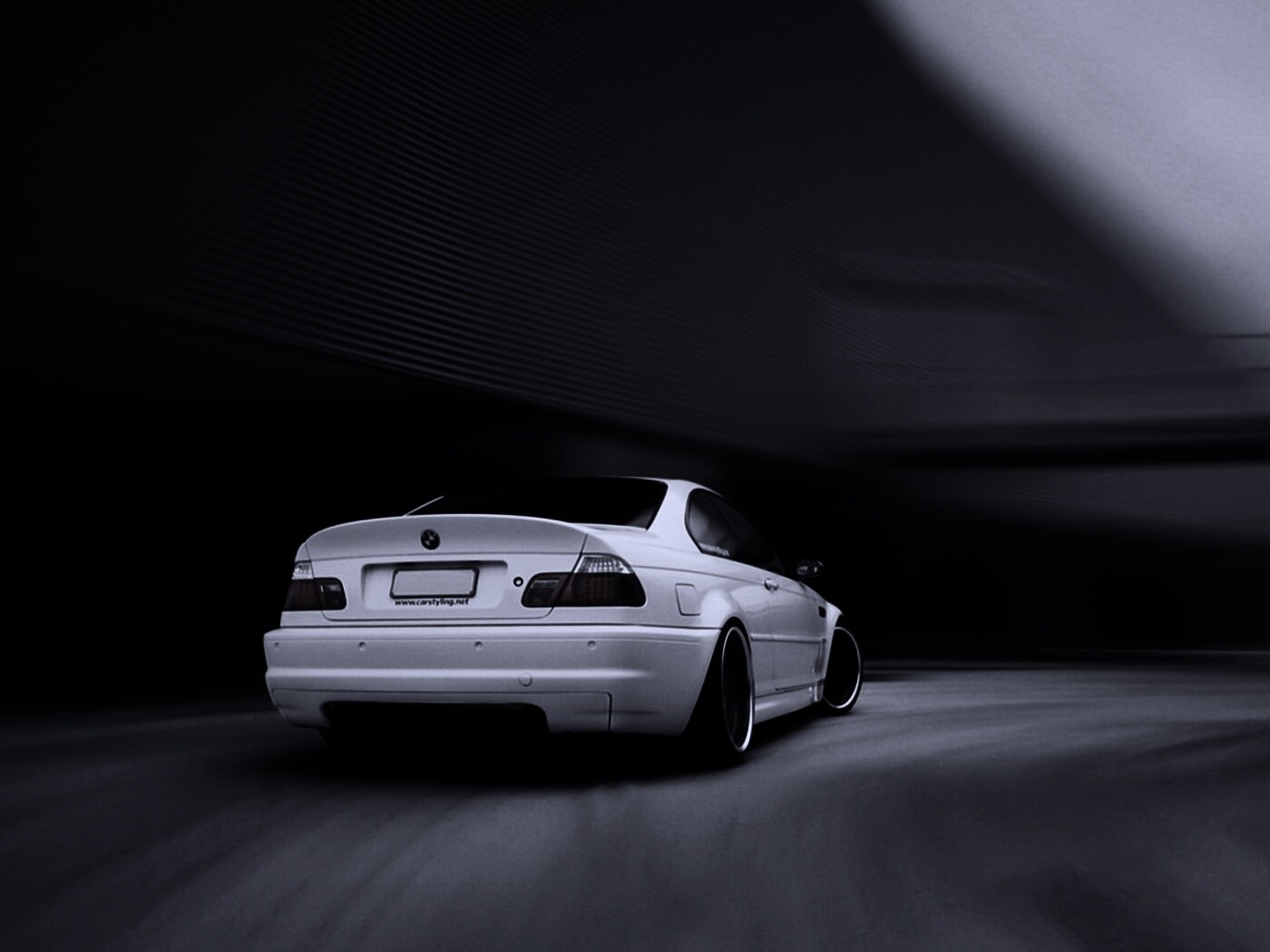 Белый БМВ обои