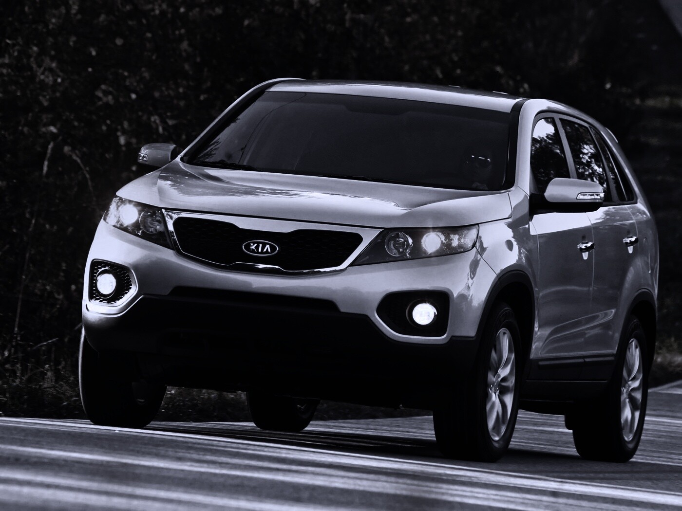 Кроссовер КИА обои