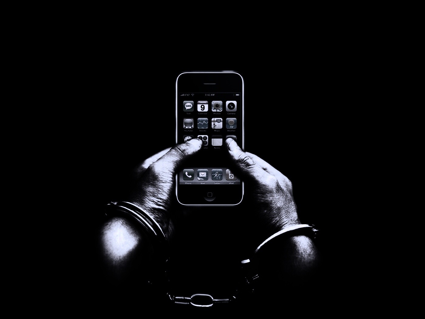 Ты раб своего iPhone обои