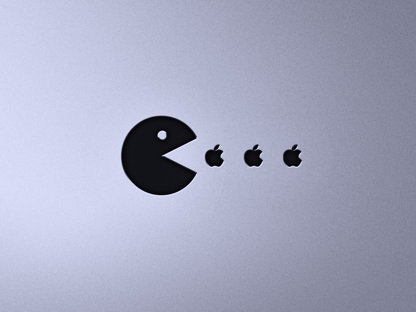 Пэкмен против Apple обои