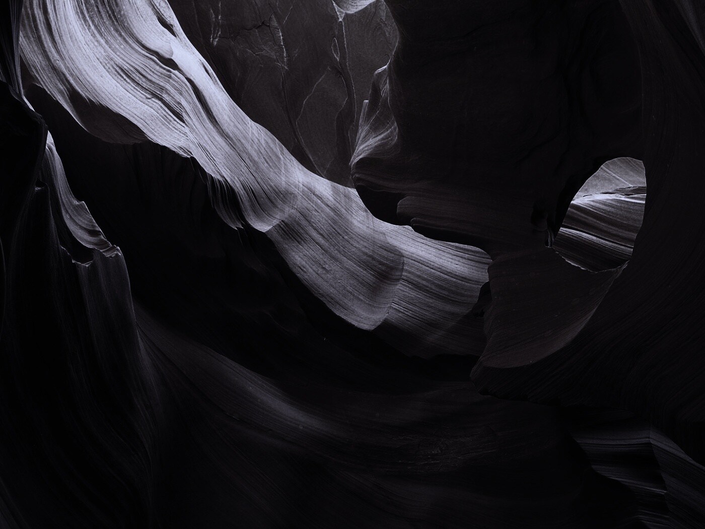 Оранжевая пещера обои