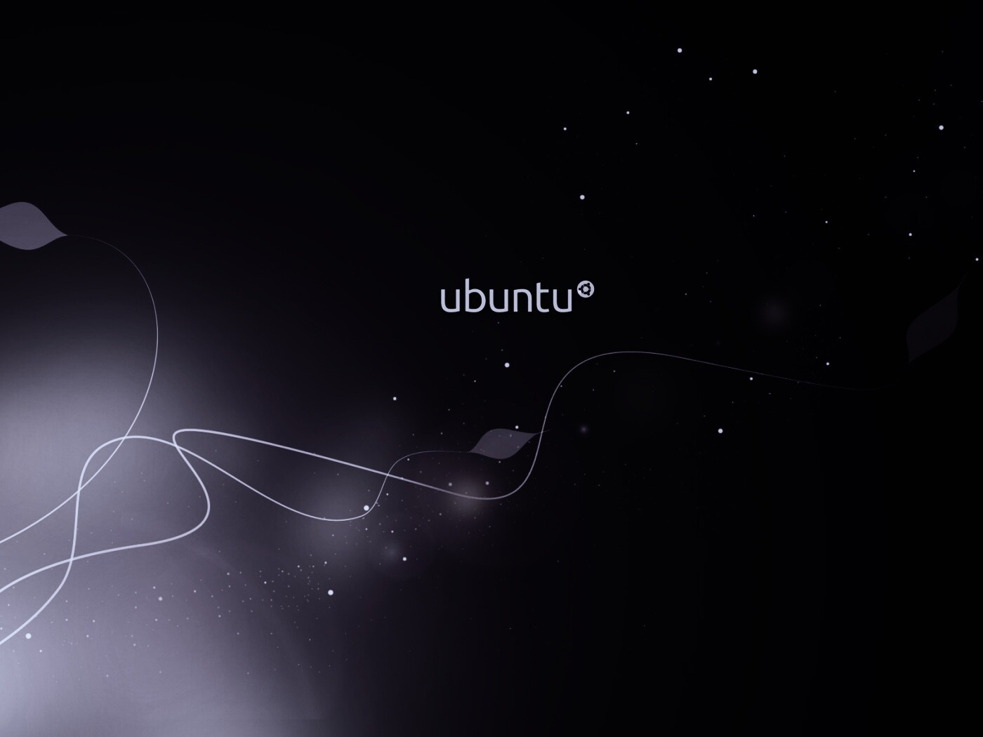 Сиреневые обои Ubuntu обои