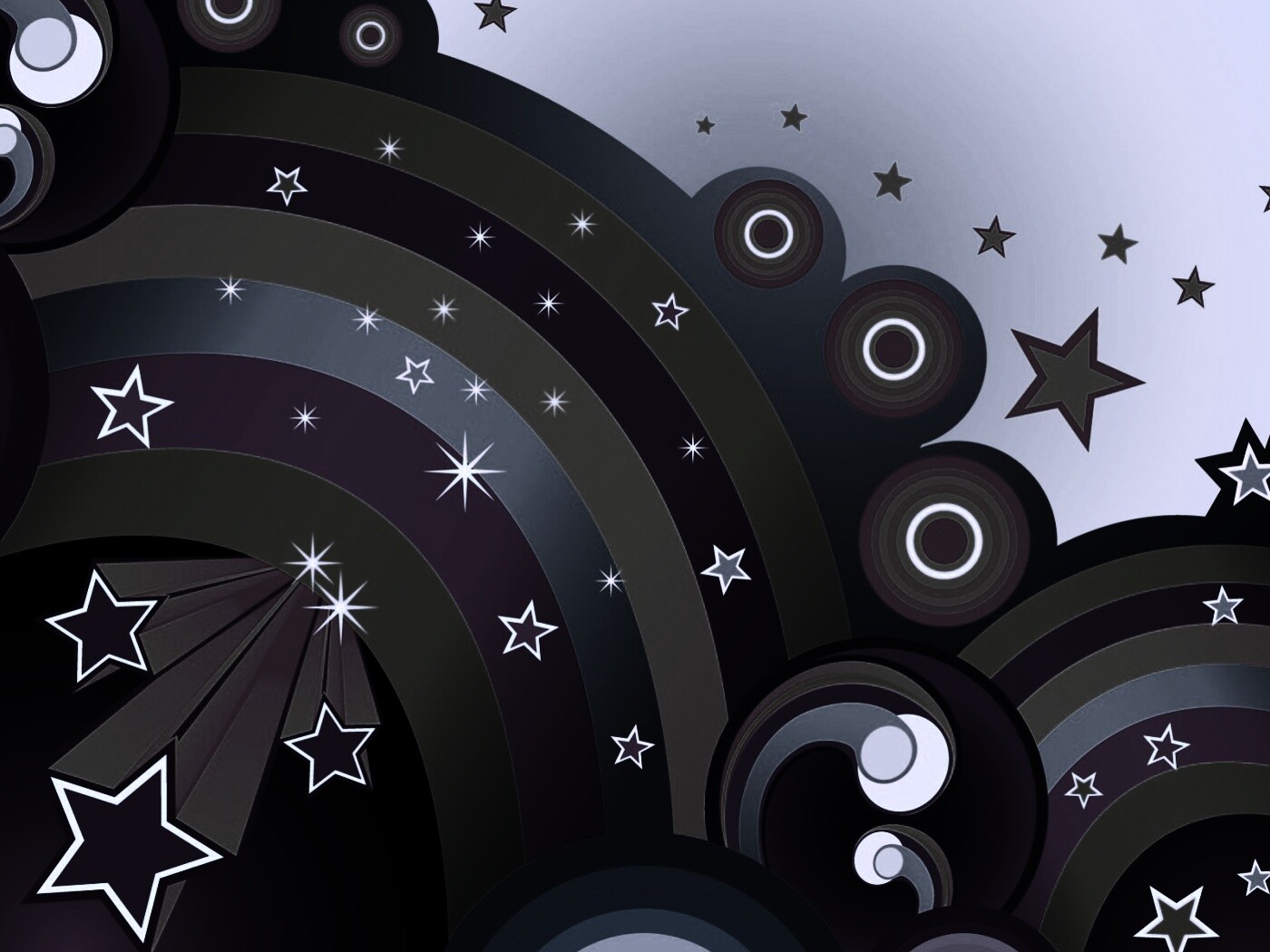 Векторные радуги обои