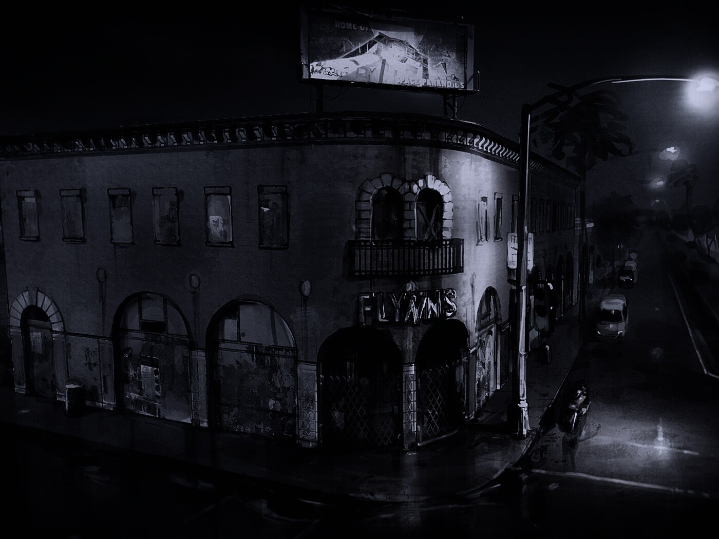 Зал игровых автоматов Флина обои