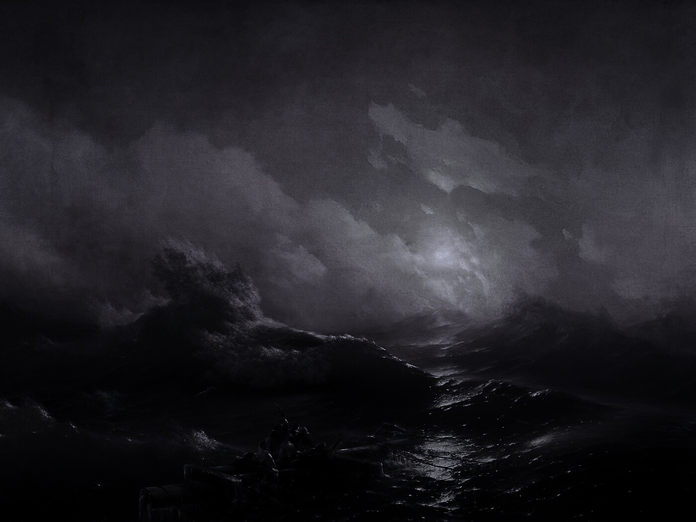 Айвазовский: Девятый вал обои