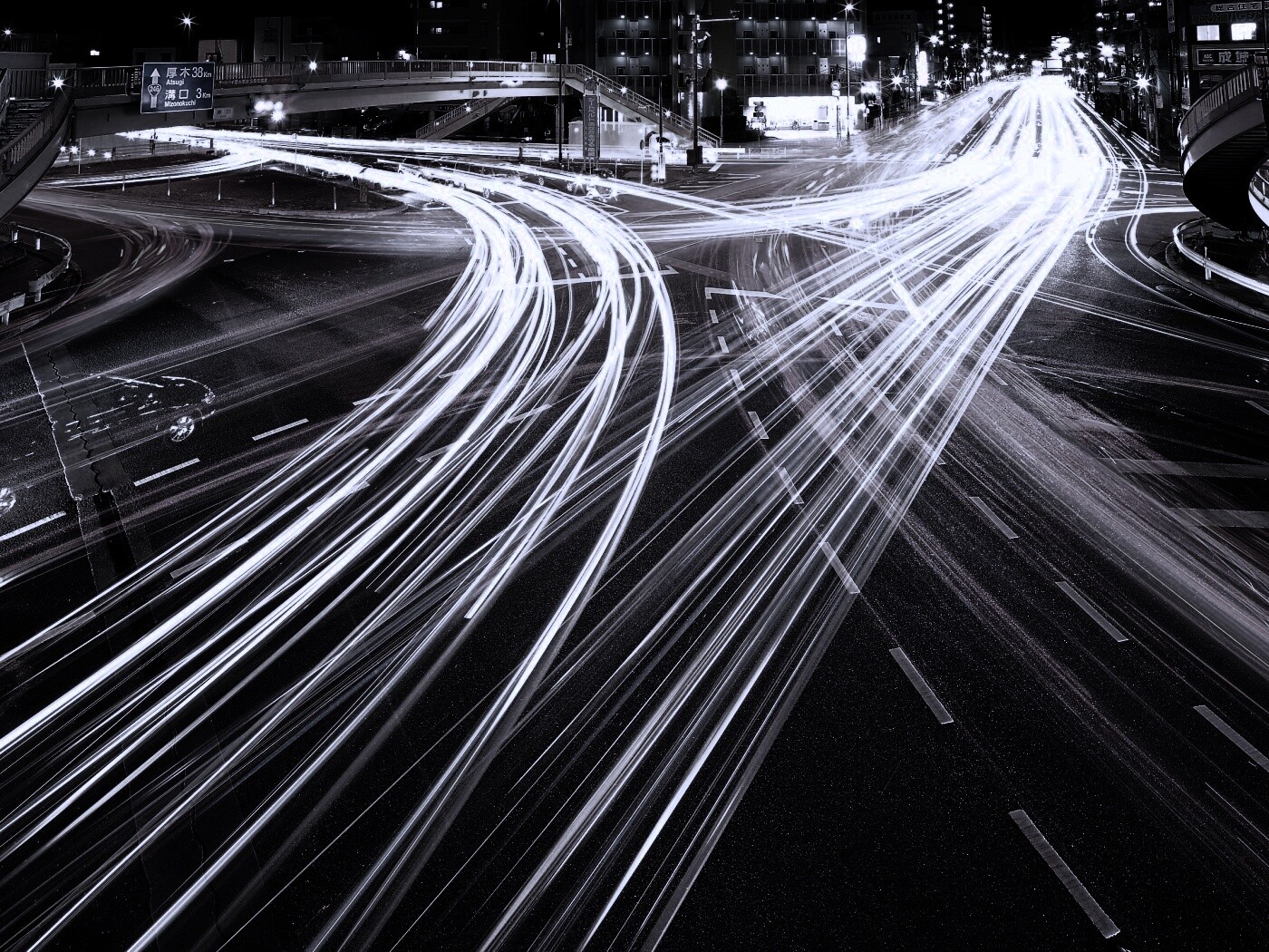 Ночная жизнь Токио обои