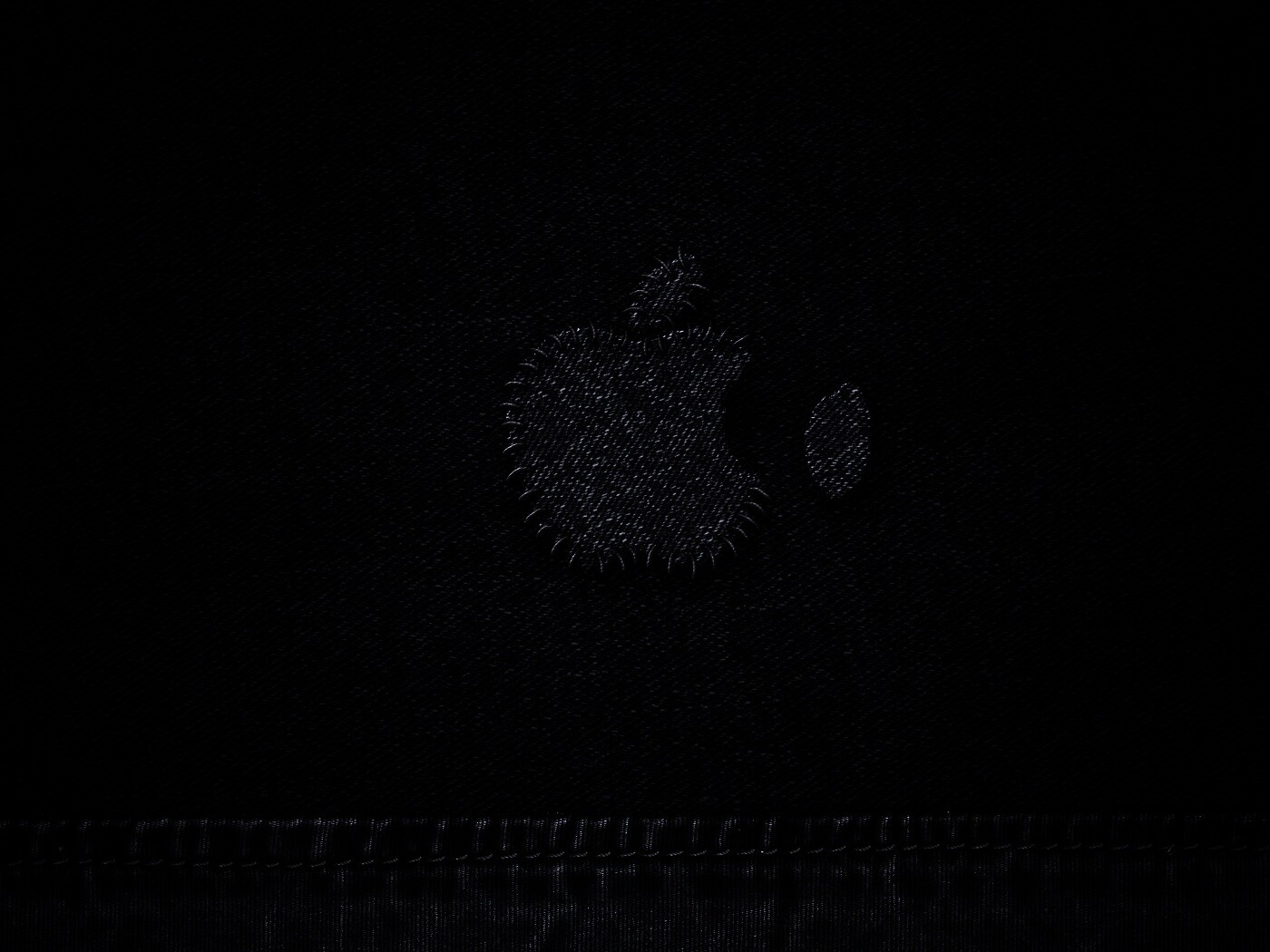 Штопанный Apple обои