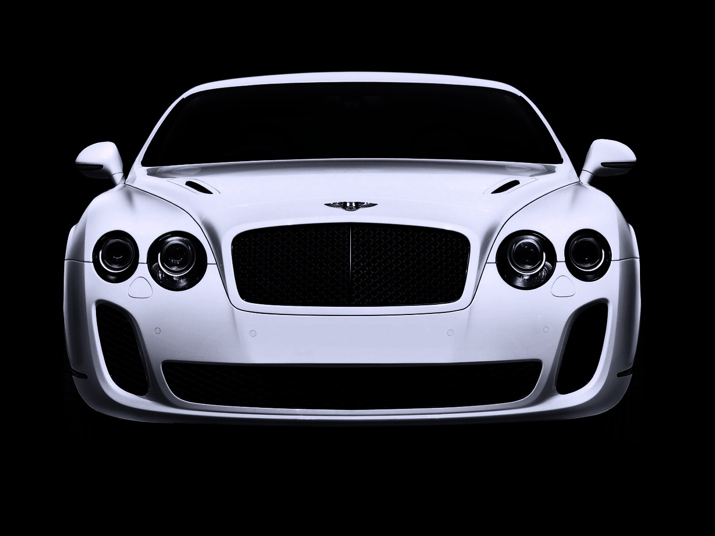 Белый Бентли Континентал обои