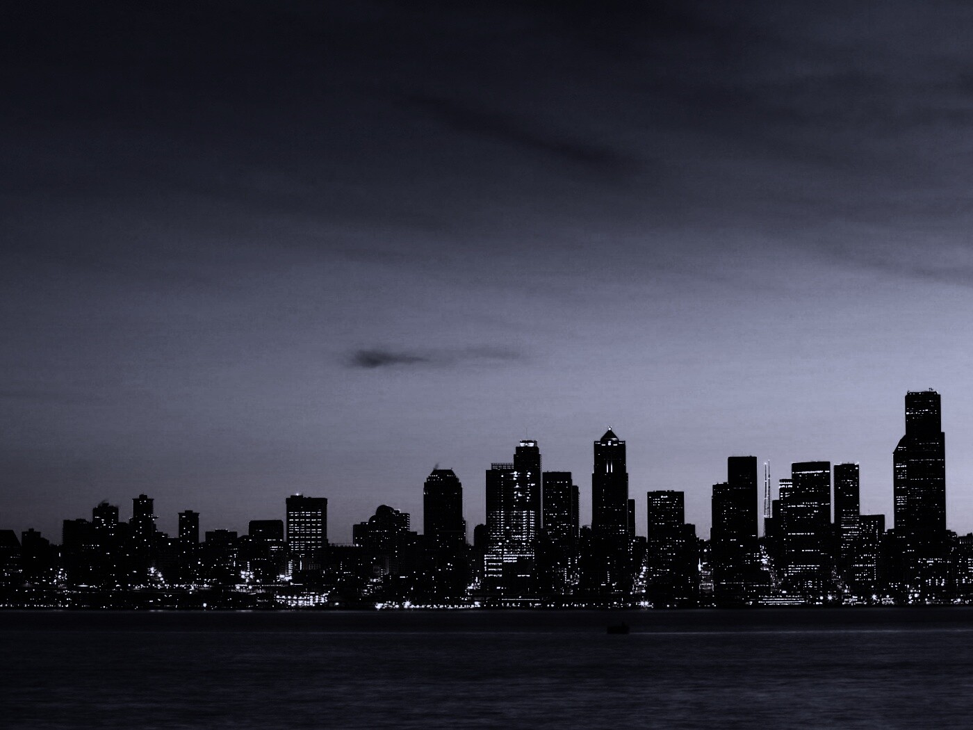 Пейзаж Сиэтла обои