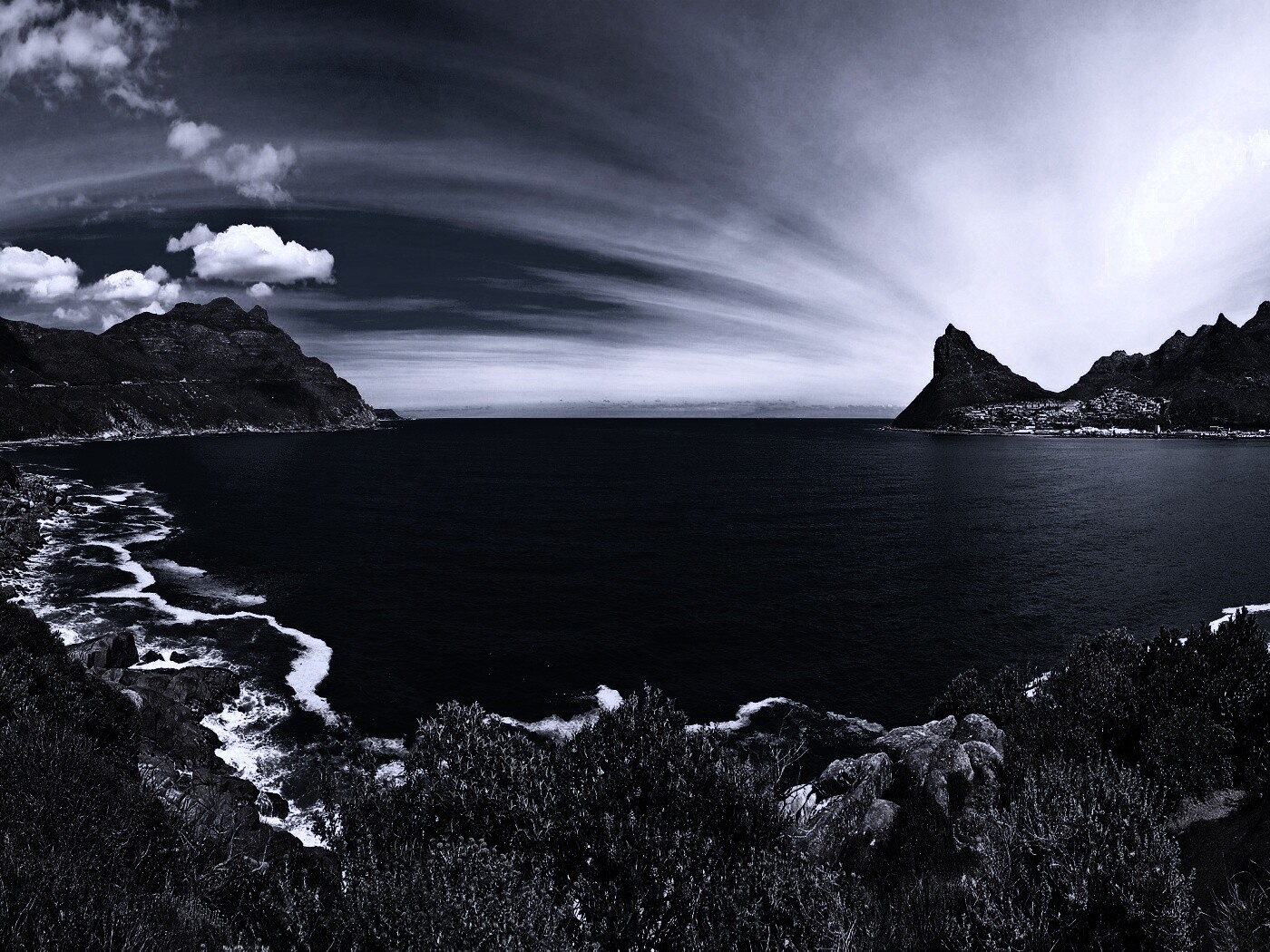 Красивая бухта обои