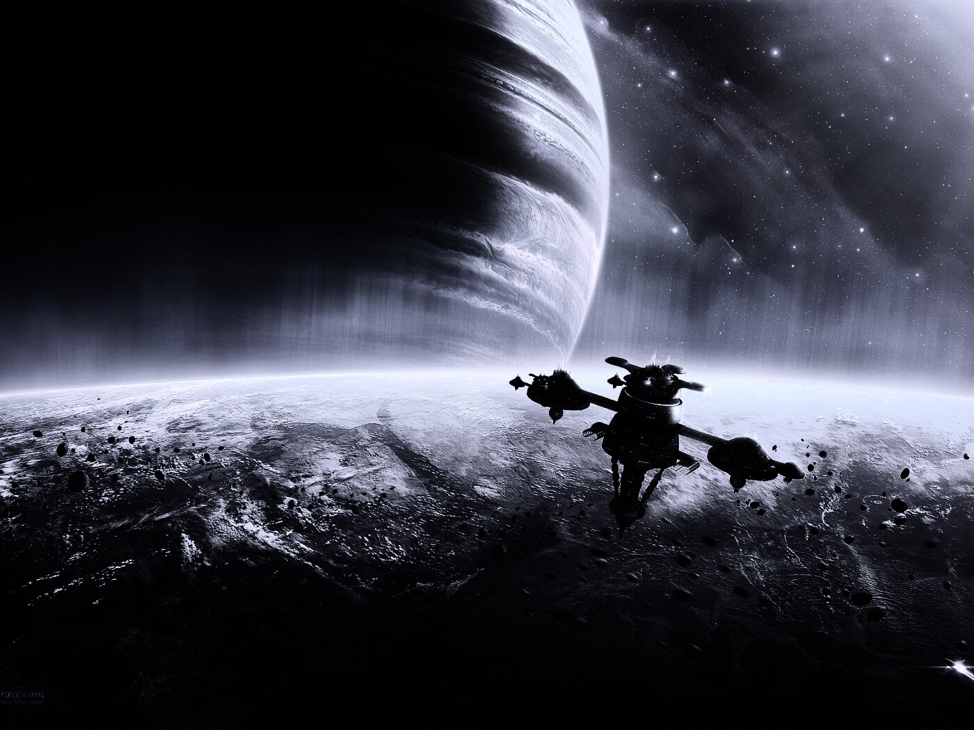 Космический корабль обои