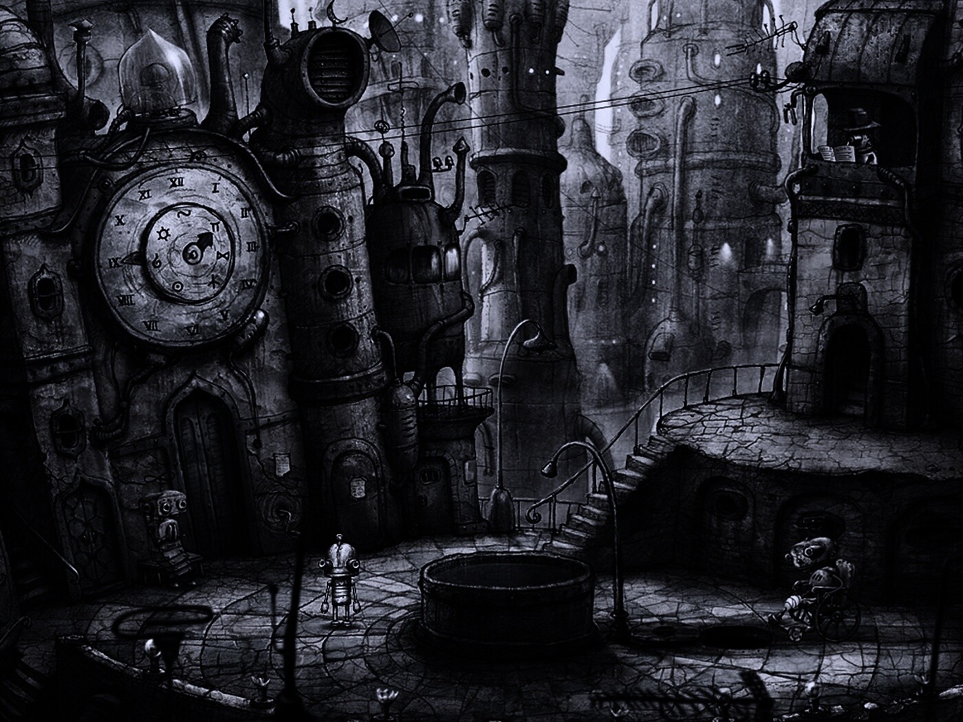 Машинариум обои