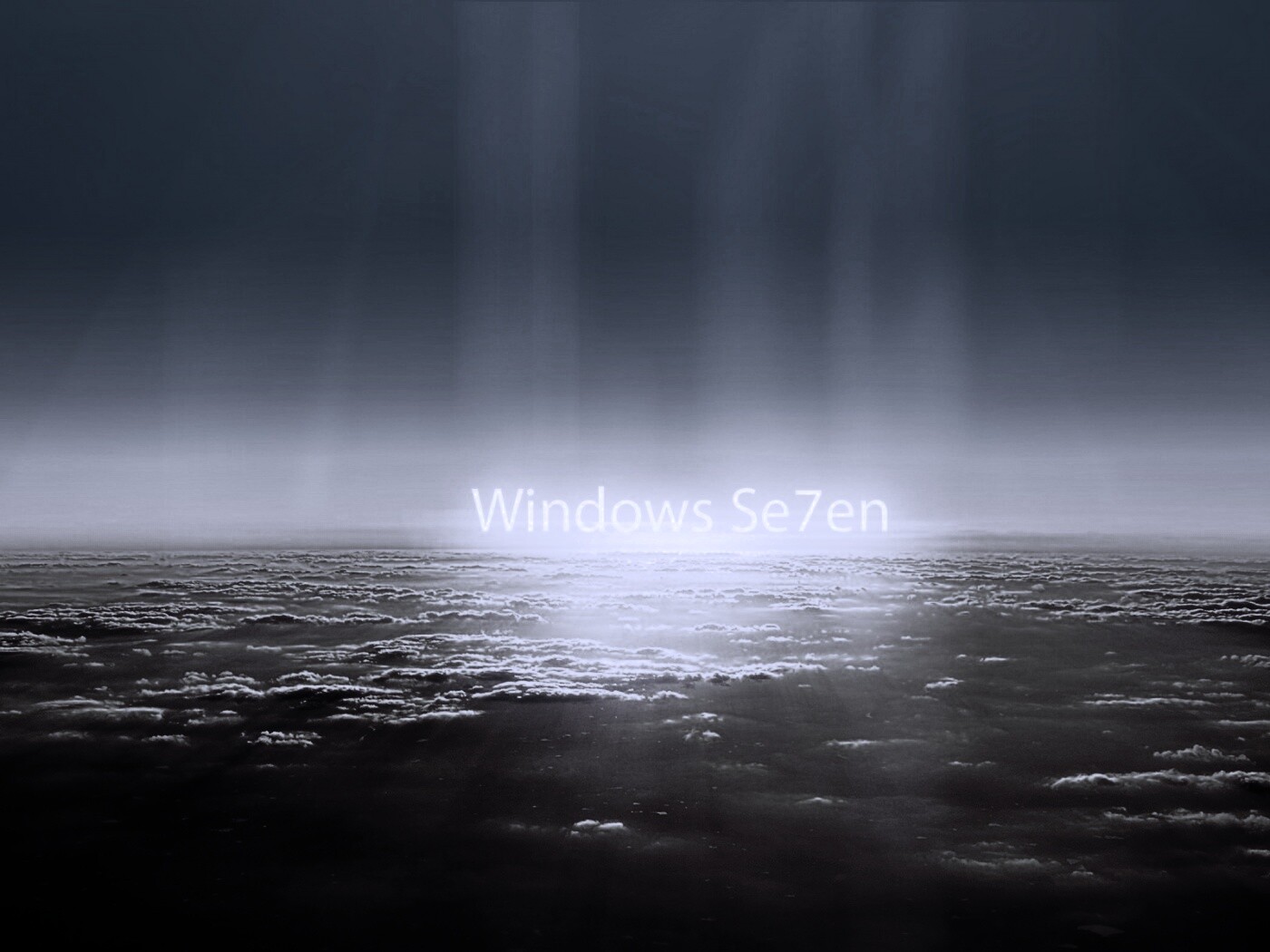 Восход над облаками обои