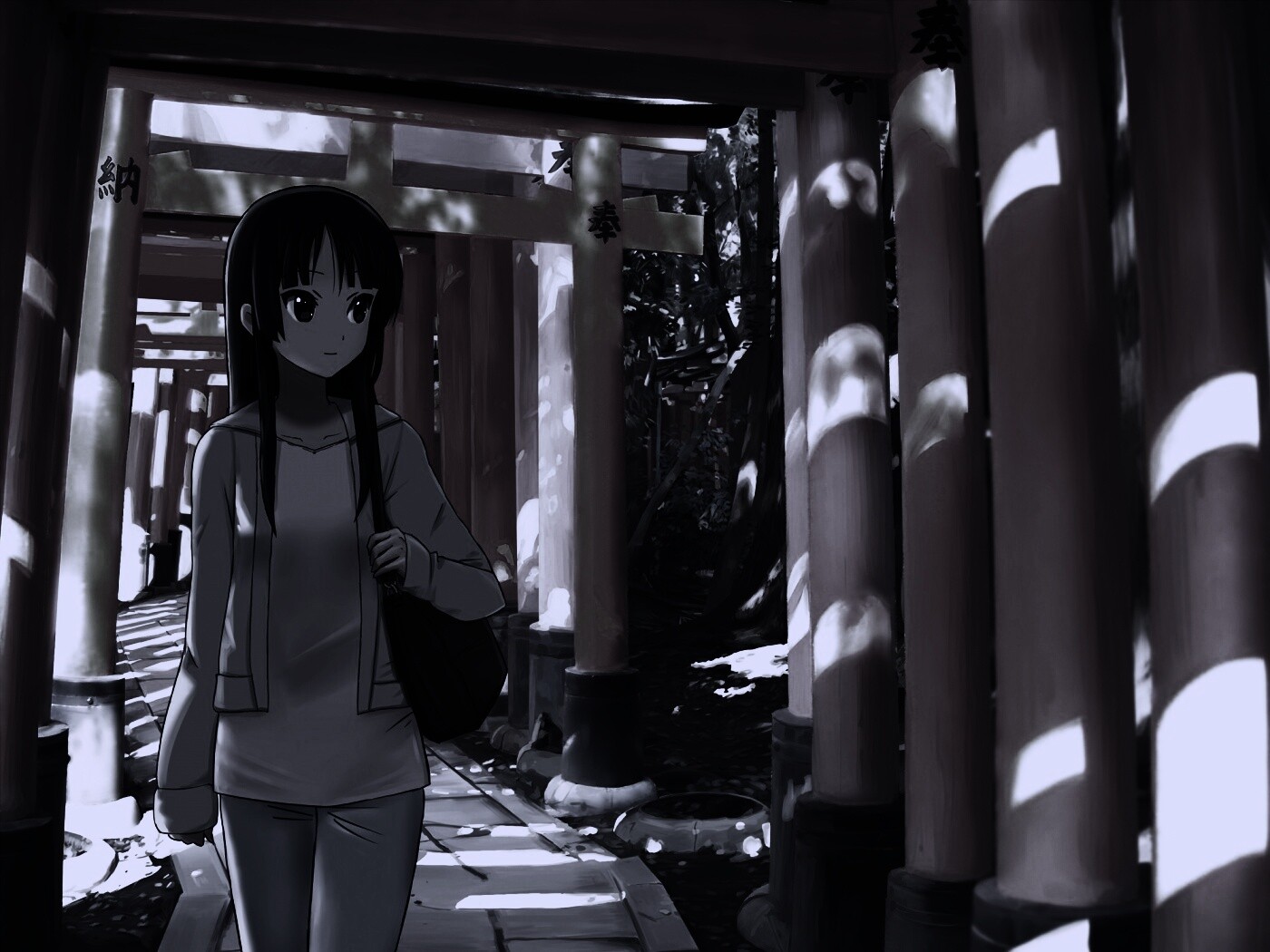 Акияма Мио обои