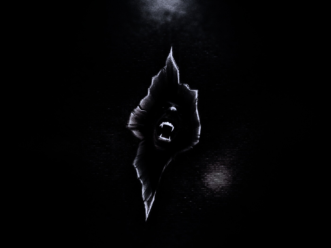 Монстр из ращелины обои