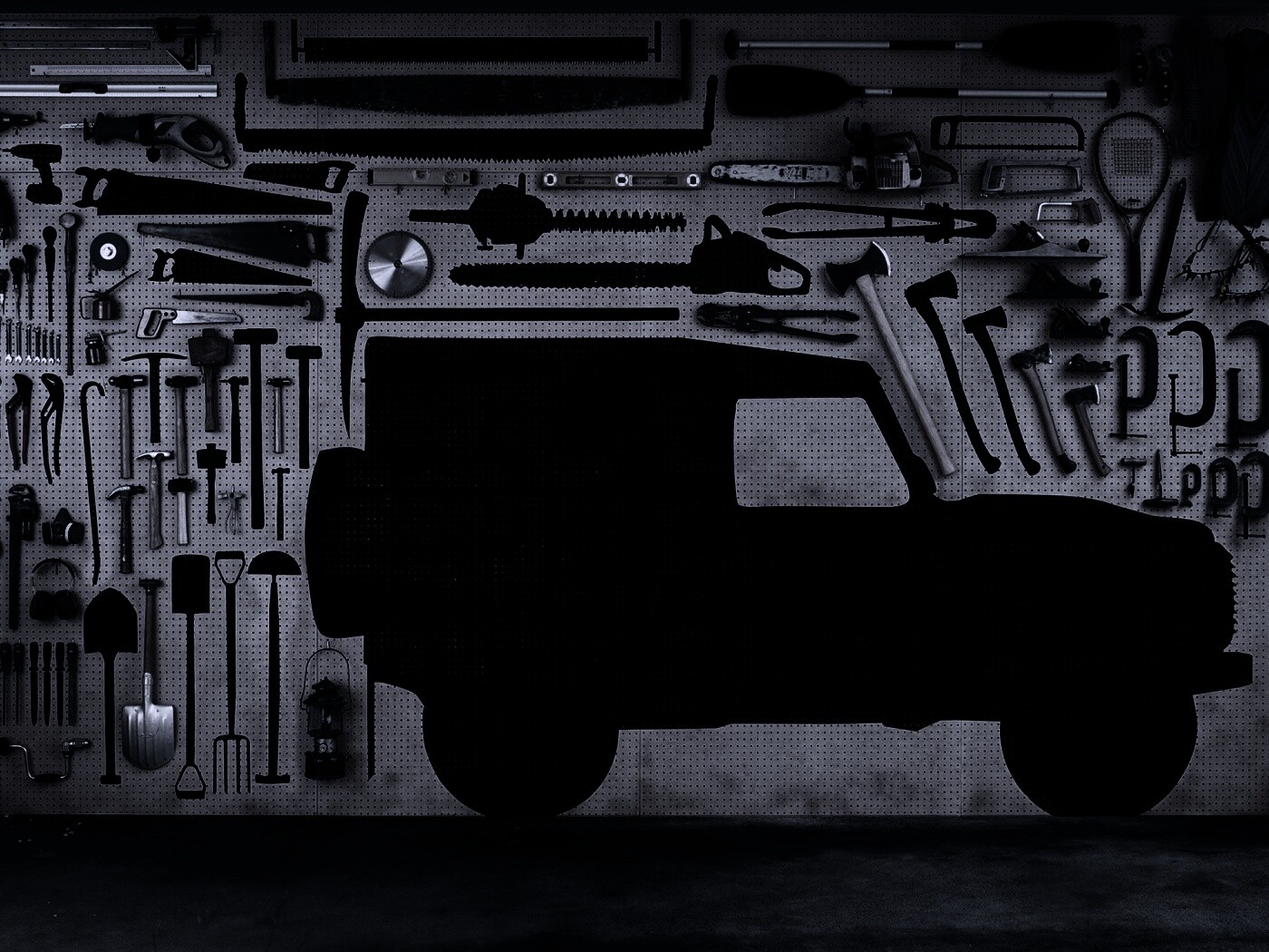 Типичный гараж обои