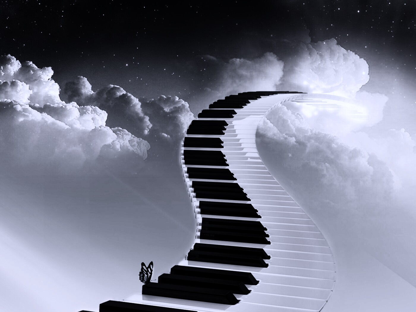 Музыка, которая ведёт нас на седьмое небо обои