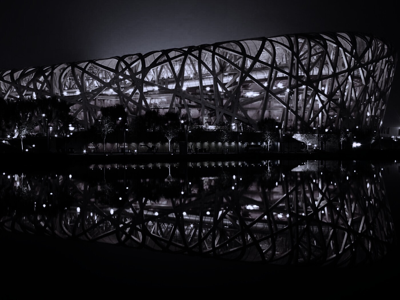 Олимпийский стадион Birds Nest обои