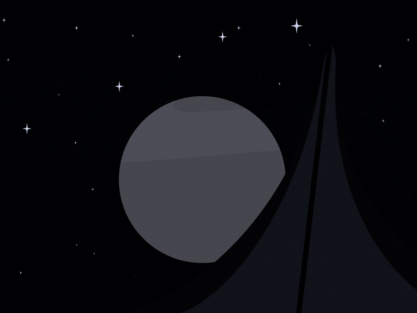 Полная луна обои