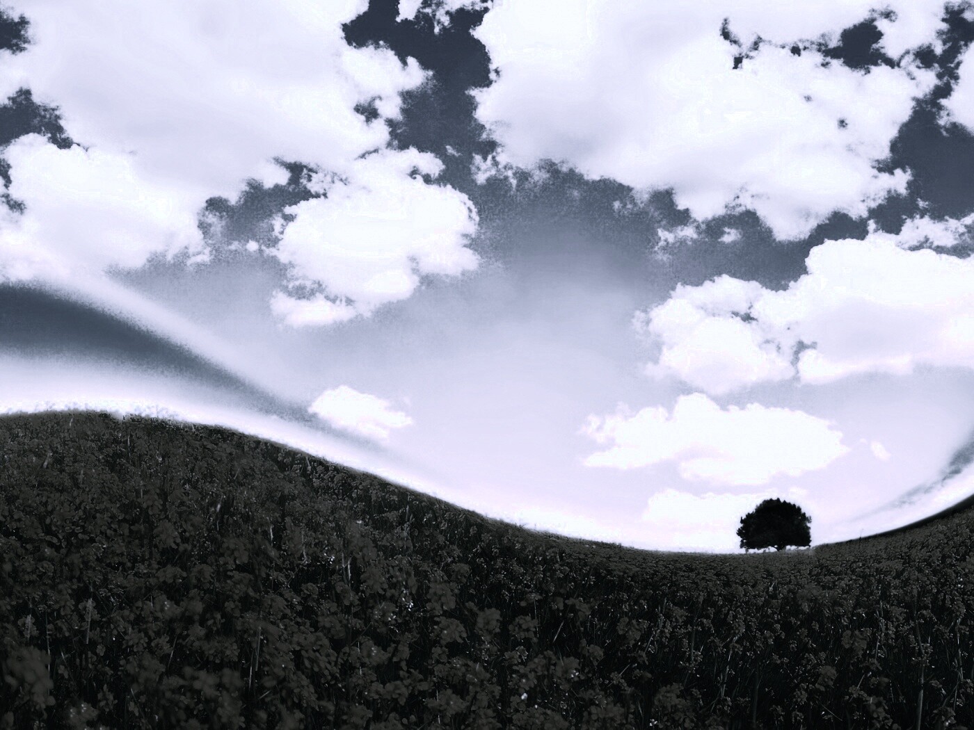 Искаженный мир обои