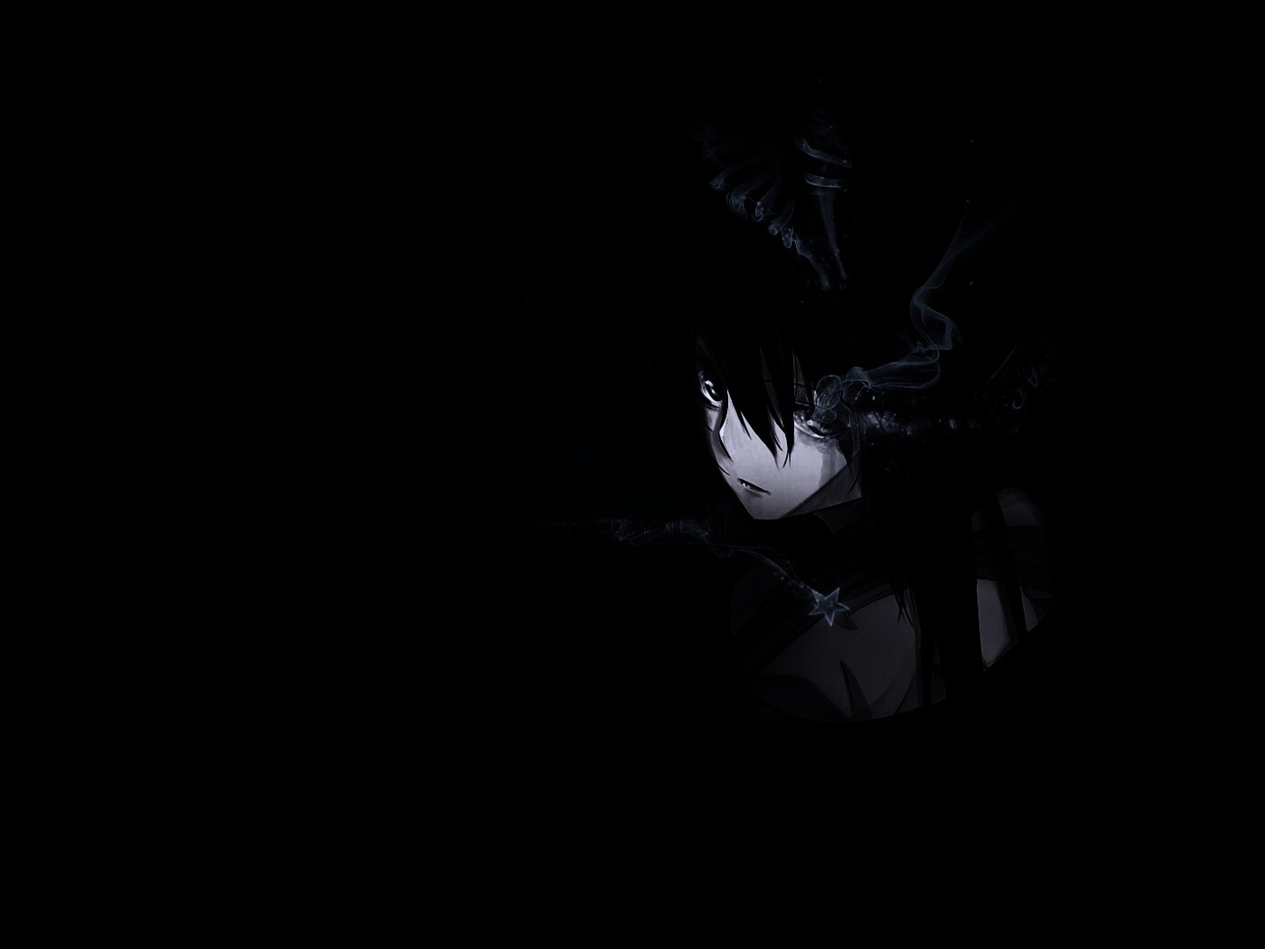 Black rock shooter обои