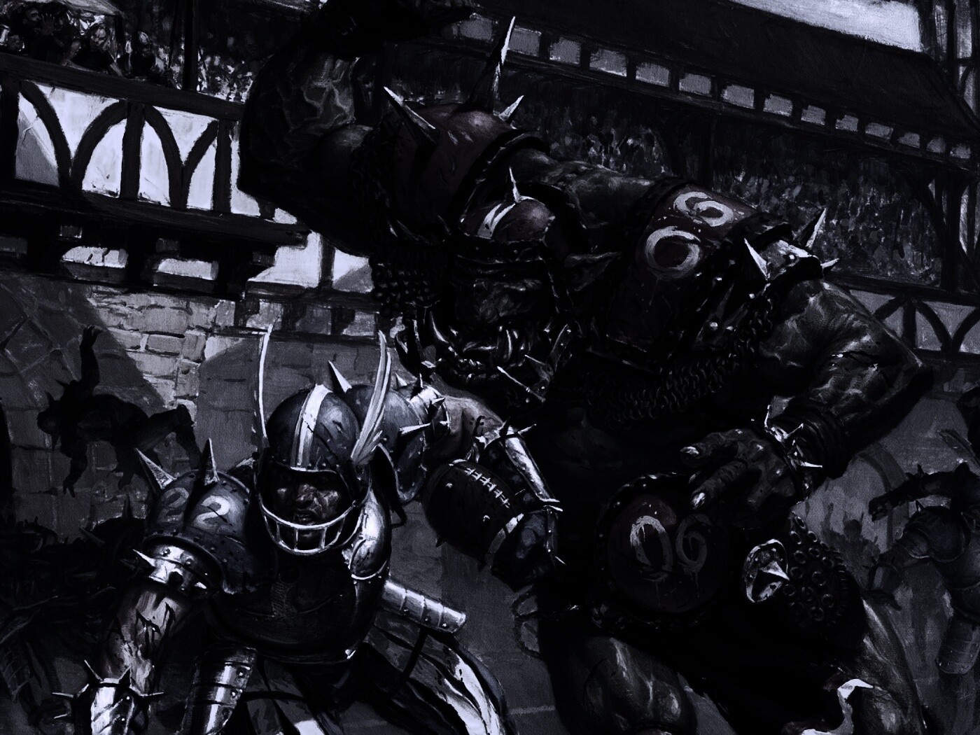 Игра людей и орков обои