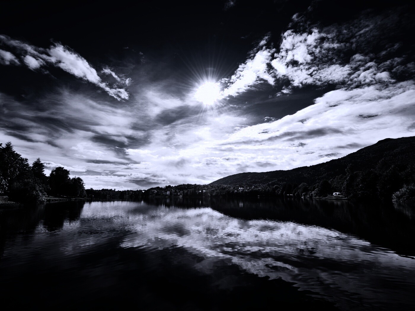 Норвежская река обои