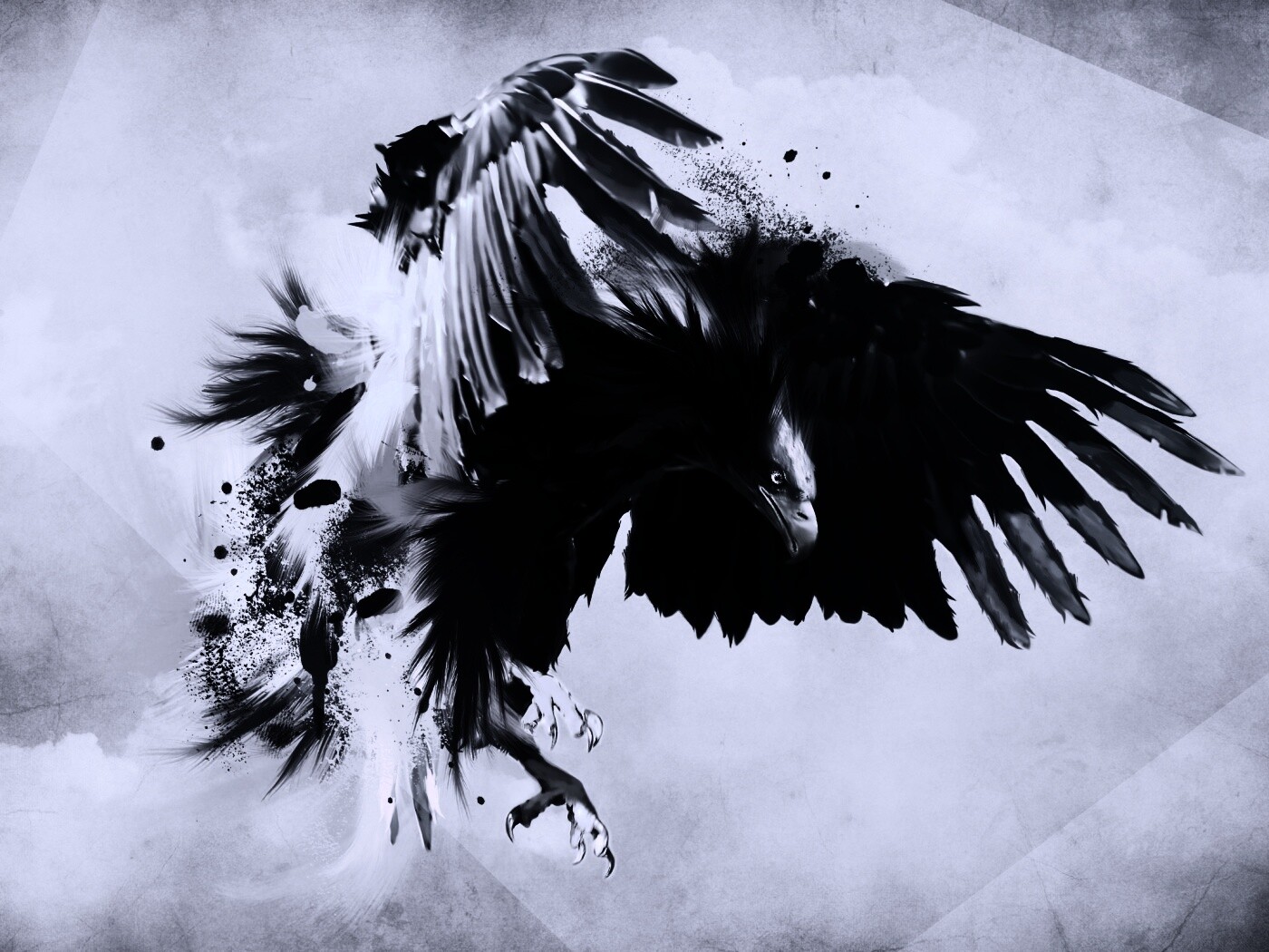 Скетч с орлом обои