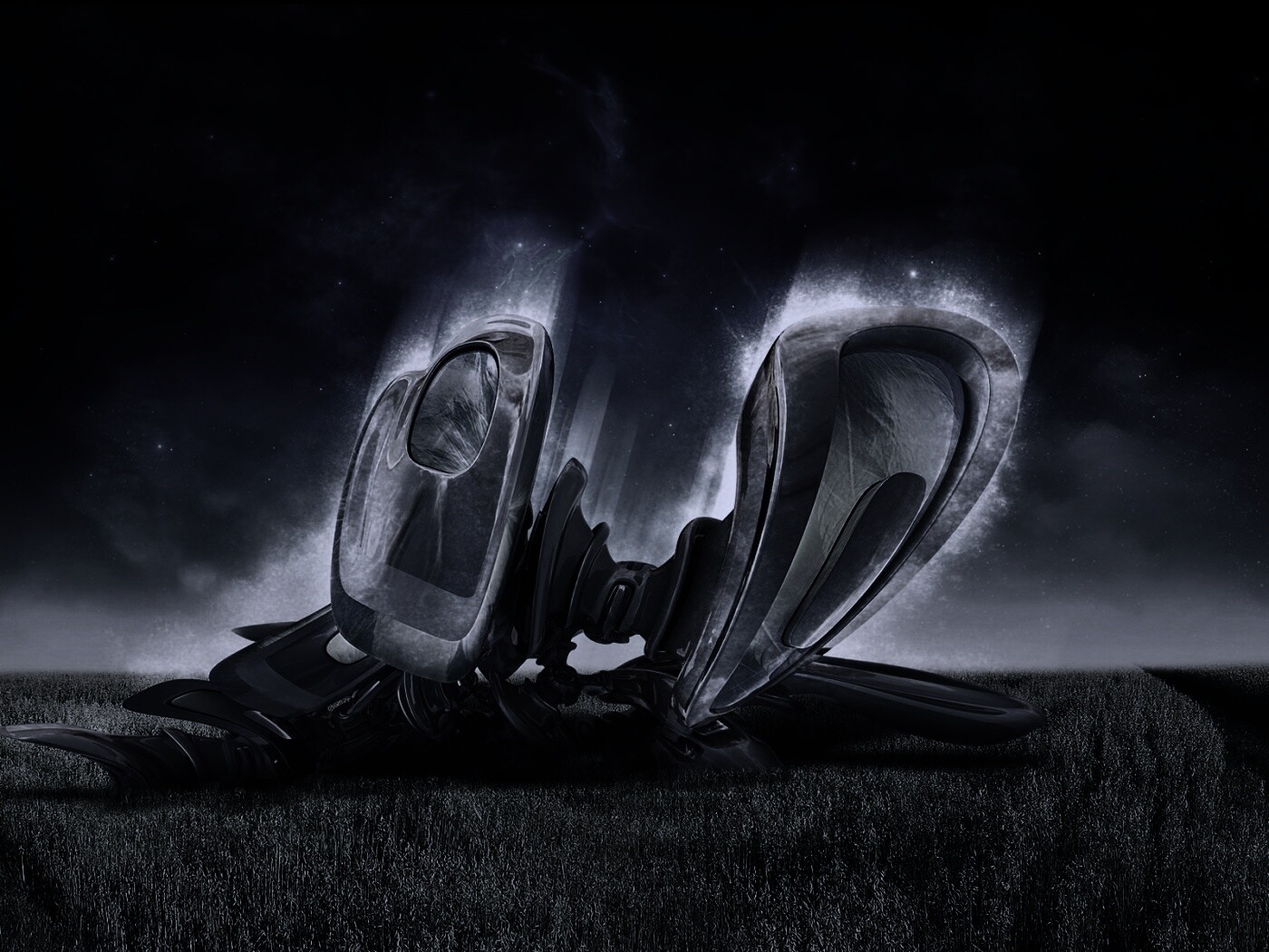 Нечто в поле обои