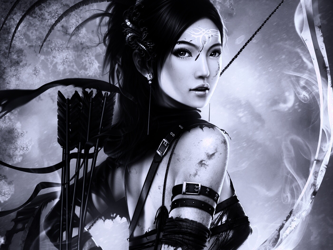 Лучница обои