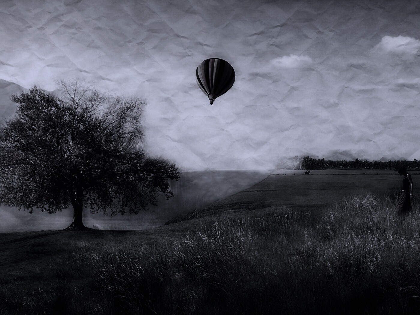 Умиротворенный коллаж обои