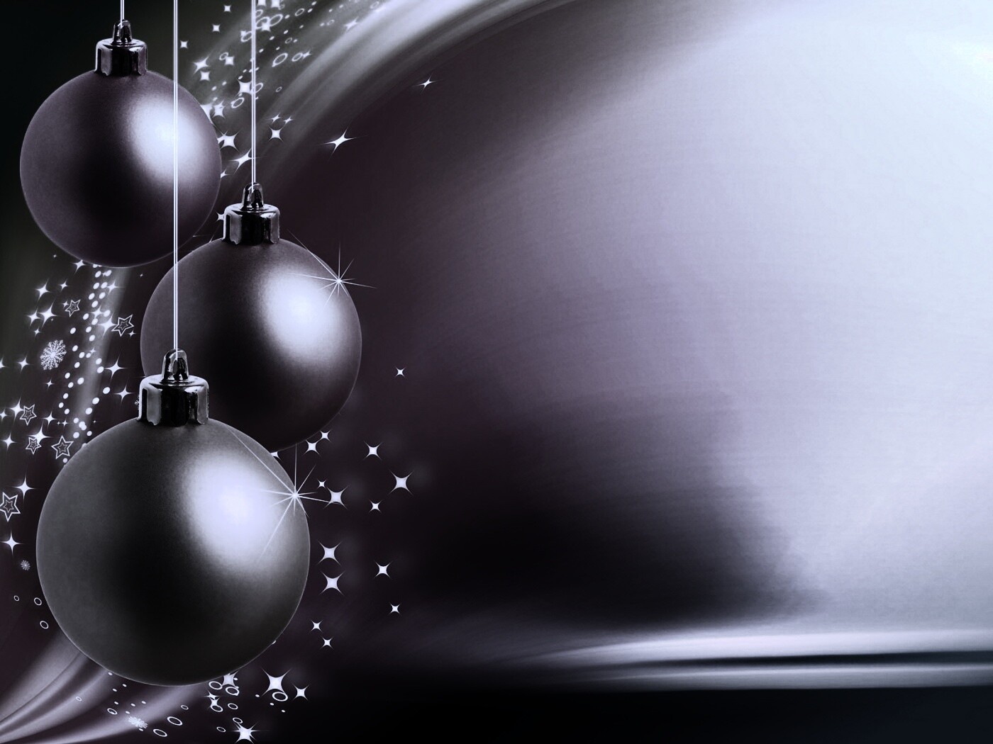 Яркие новогодние игрушки обои