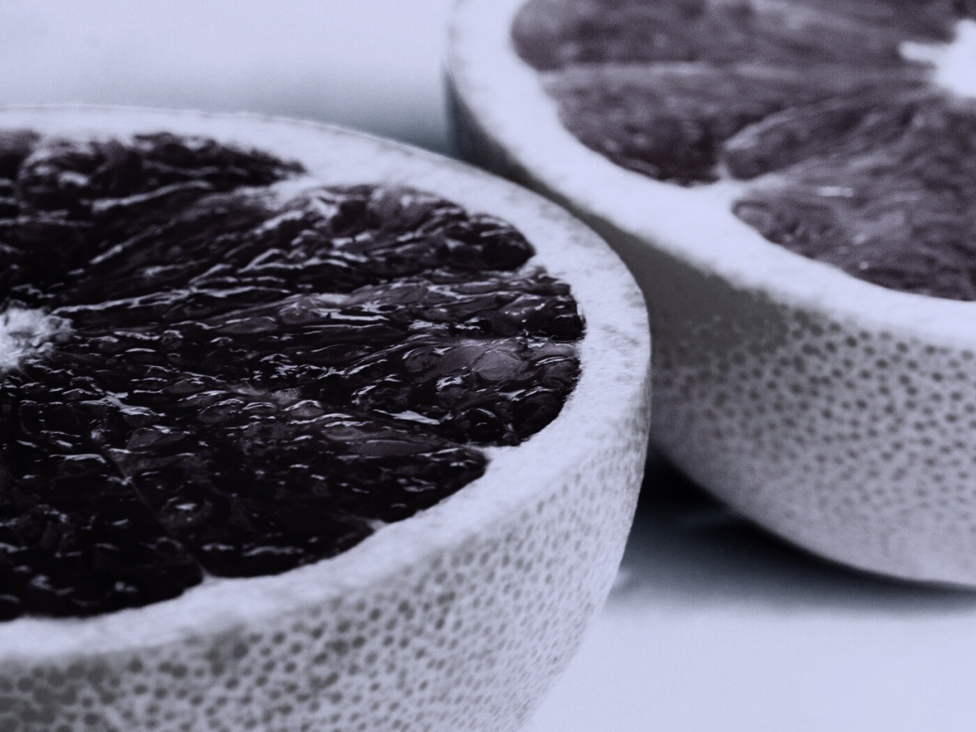 Грейпфрут в разрезе обои