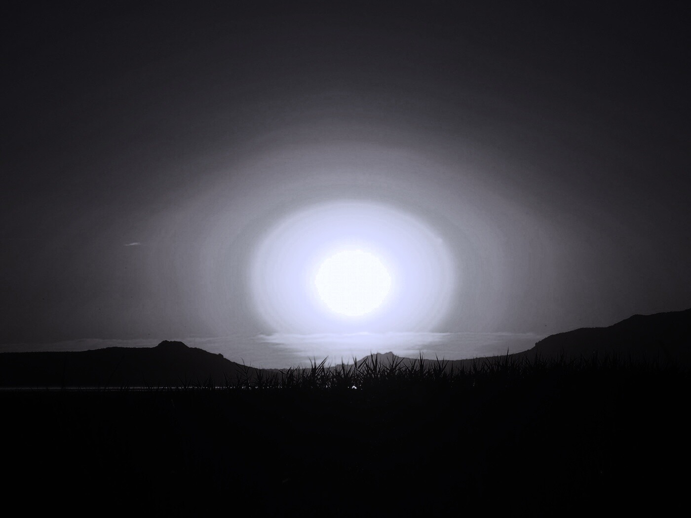 Сельский закат обои