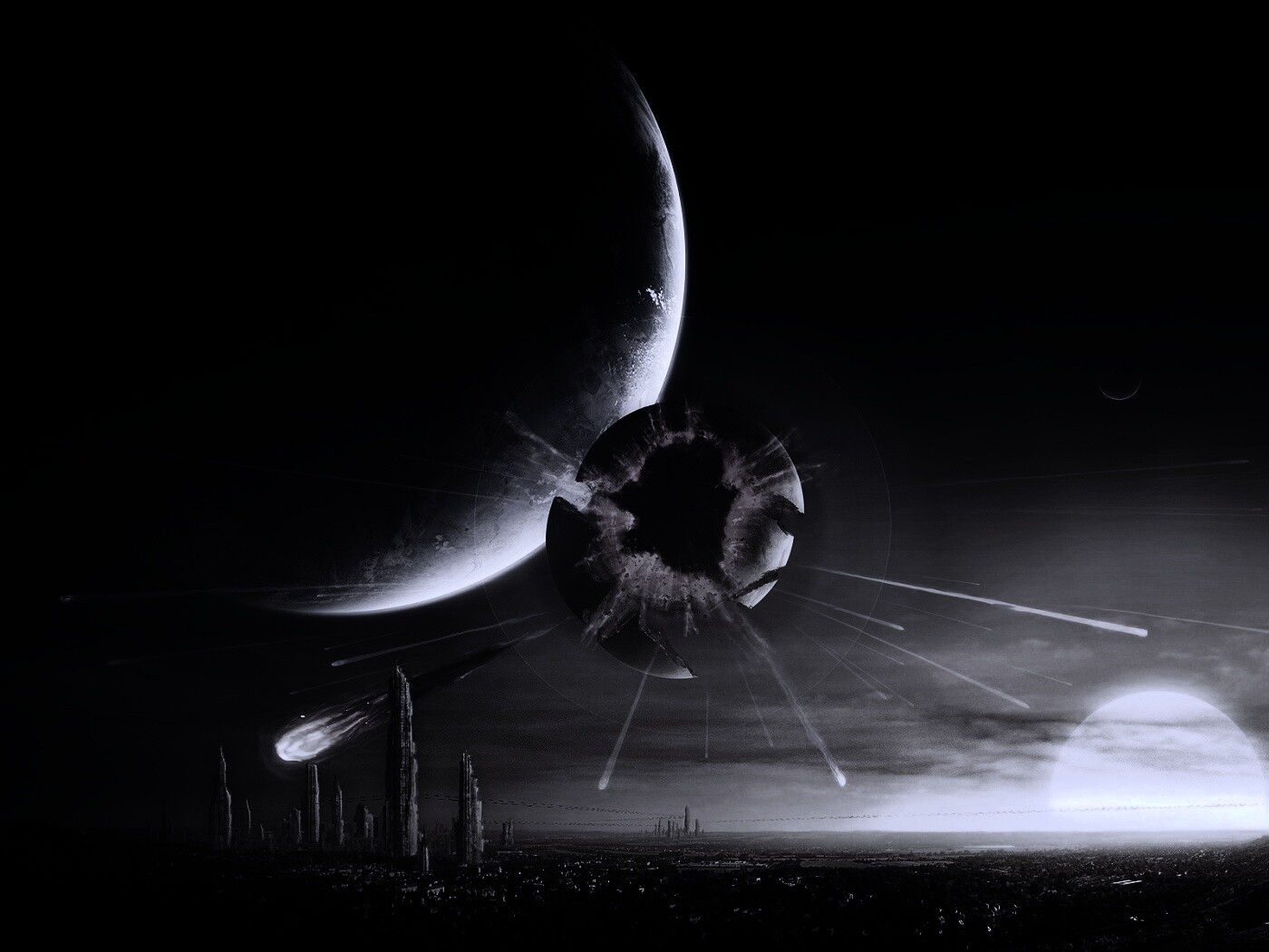 Катастрофа планетарного масштаба обои