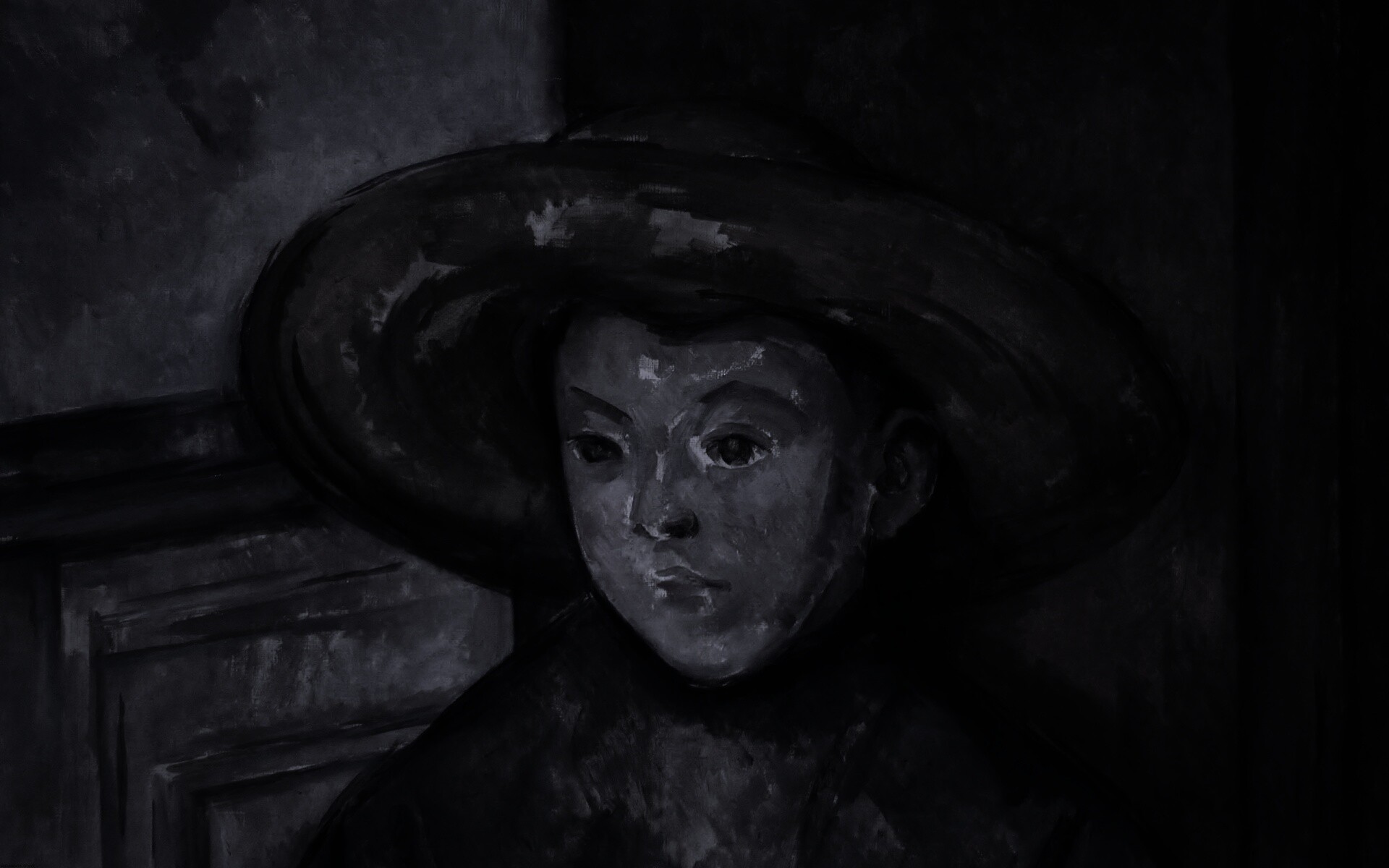 Мальчик в шляпе обои