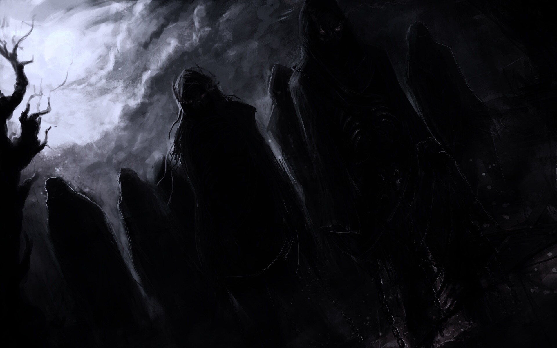 Посланники смерти обои