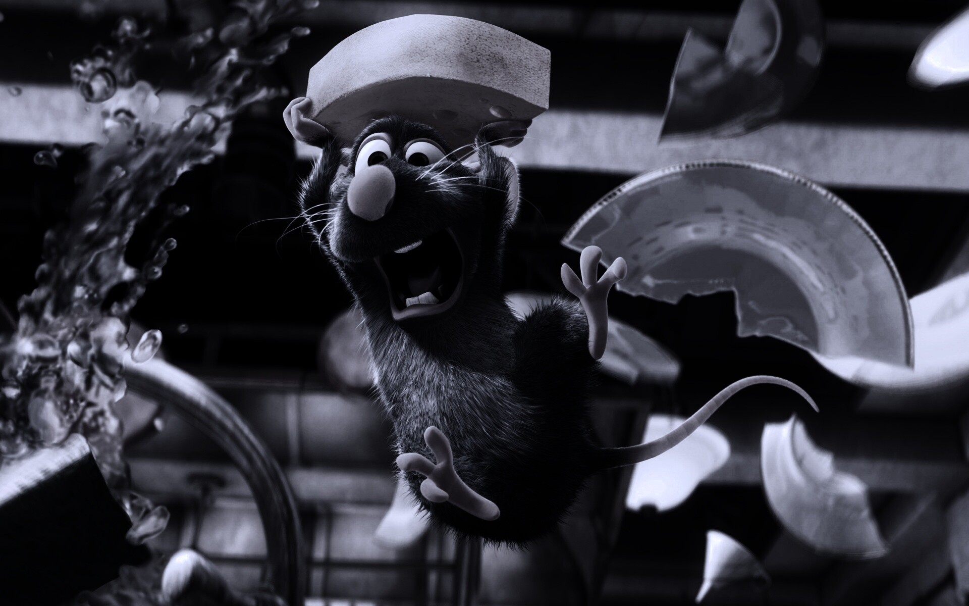 Крыса с сыром из Рататуя обои