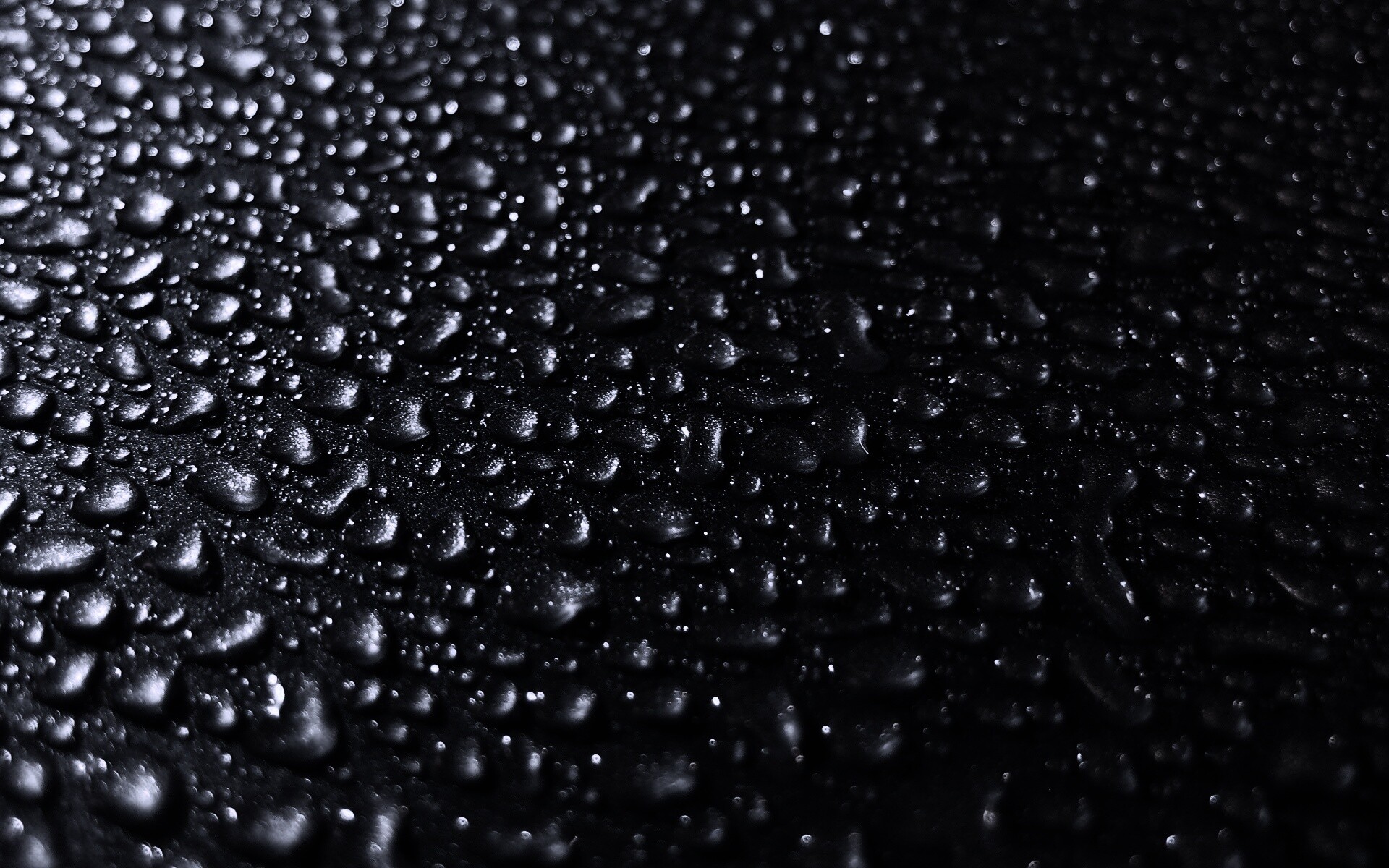 Вода собирается в капли обои