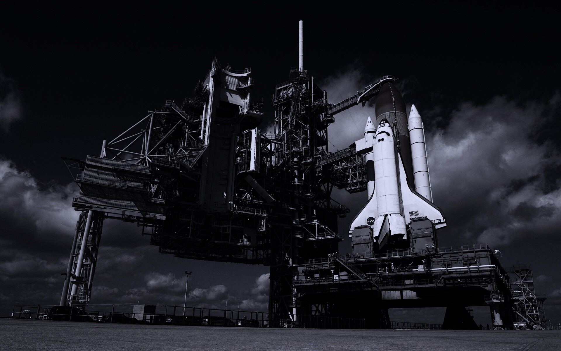 Шаттл на старте обои